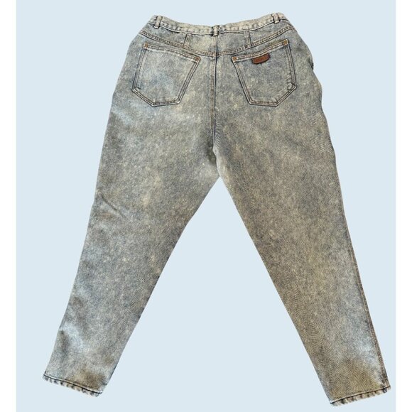 Vintage GITANO Stonewash High Waisted Mom Jeans 80s / 90s Size 31 - Picture 4 of 8